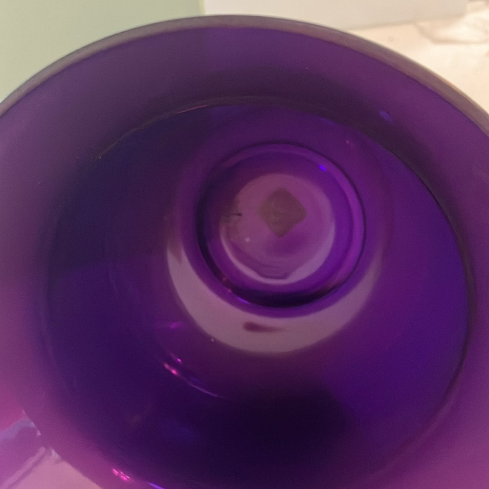 Partylite amethyst tea light holder - Picture 3 of 4